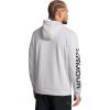 imageUnder Armour Mens Fleece Graphic Hoodie014 Halo Gray   Black
