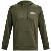 imageUnder Armour Mens Fleece Graphic Hoodie390 Marine Od Green   White