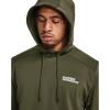 imageUnder Armour Mens Fleece Graphic Hoodie390 Marine Od Green   White