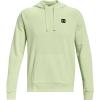 imageUnder Armour Mens Rival Fleece Hoodie369 Phosphor Green   Onyx White