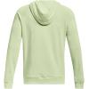 imageUnder Armour Mens Rival Fleece Hoodie369 Phosphor Green   Onyx White