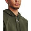 imageUnder Armour Mens Rival Fleece Hoodie390 Marine OD Green   White