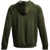 imageUnder Armour Mens Rival Fleece Hoodie390 Marine OD Green   White