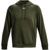 imageUnder Armour Mens Rival Fleece Hoodie390 Marine OD Green   White