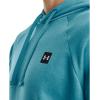 imageUnder Armour Mens Rival Fleece Hoodie433 Glacier Blue   Onyx White