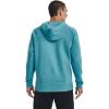 imageUnder Armour Mens Rival Fleece Hoodie433 Glacier Blue   Onyx White