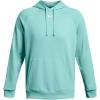 imageUnder Armour Mens Rival Fleece Hoodie482 Radial Turquoise   White