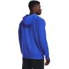 imageUnder Armour Mens Rival Fleece Hoodie486 Versa Blue   Onyx White