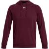 imageUnder Armour Mens Rival Fleece Hoodie609 Maroon   White