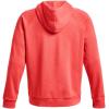 imageUnder Armour Mens Rival Fleece Hoodie690 Venom Red   White