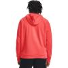 imageUnder Armour Mens Rival Fleece Hoodie690 Venom Red   White