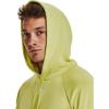 imageUnder Armour Mens Rival Fleece Hoodie743 Lime Yellow   White