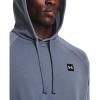 imageUnder Armour Mens Rival Fleece Hoodie767 Aurora Purple   Onyx White