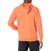imageUnder Armour Mens Rival Fleece Hoodie831 Papaya Light Heather   Onyx White