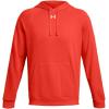 imageUnder Armour Mens Rival Fleece Hoodie860 Dark Orange   White