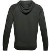 imageUnder Armour Mens Rival Fleece HoodieBaroque Green 310Onyx White