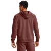 imageUnder Armour Mens Rival Fleece HoodieCinna Red 688Onyx White