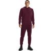 imageUnder Armour Mens Rival Fleece HoodieDark Maroon 601Onyx White