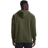 imageUnder Armour Mens Rival Fleece HoodieMarine Od Green Light Heather 390Onyx White