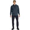 imageUnder Armour Mens Rival Fleece HoodieMechanic Blue 467Onyx White