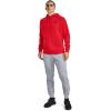 imageUnder Armour Mens Rival Fleece HoodieRed 600Onyx White