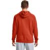 imageUnder Armour Mens Rival Fleece HoodieRich Orange 830Onyx White