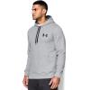 imageUnder Armour Mens Rival Fleece HoodieTrue Gray Heather Black