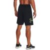 imageUnder Armour Mens Tech Graphic Shorts018 Black   Lime Surge