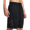 imageUnder Armour Mens Tech Graphic Shorts019 Black   Astro Pink