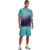 imageUnder Armour Mens Tech Graphic Shorts433 Glacier Blue   Black