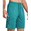 imageUnder Armour Mens Tech Graphic Shorts464 Circuit Teal   Black