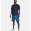 imageUnder Armour Mens Tech Graphic Shorts466 Cosmic Blue   Varsity Blue