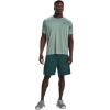 imageUnder Armour Mens Tech Graphic Shorts717 Tourmaline Teal   Black