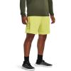 imageUnder Armour Mens Tech Graphic Shorts743 Lime Yellow   Marine Od Green