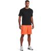 imageUnder Armour Mens Tech Graphic Shorts866 Orange Blast   Black