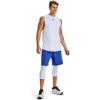 imageUnder Armour Mens Tech Graphic ShortsEmotion Blue 401Halo Gray