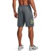 imageUnder Armour Mens Tech Graphic ShortsPitch Gray 014Highvis Yellow