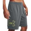 imageUnder Armour Mens Tech Graphic ShortsPitch Gray 014Highvis Yellow