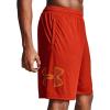 imageUnder Armour Mens Tech Graphic ShortsRich Orange 830Lunar Orange