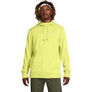 imageUnder Armour Mens Fleece Graphic Hoodie743 Lime Yellow   Lime Yellow