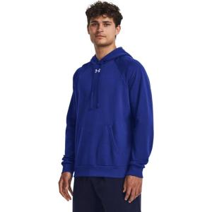 imageUnder Armour Mens Rival Fleece Hoodie400 Royal   White
