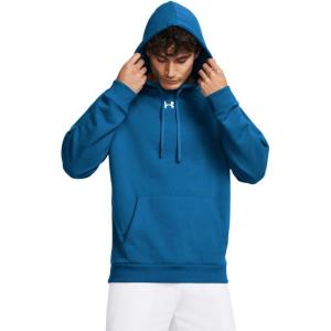 imageUnder Armour Mens Rival Fleece Hoodie406 Photon Blue   White