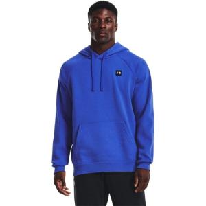 imageUnder Armour Mens Rival Fleece Hoodie486 Versa Blue   Onyx White