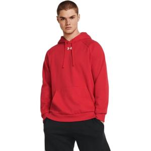 imageUnder Armour Mens Rival Fleece Hoodie601 Red   White