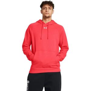 imageUnder Armour Mens Rival Fleece Hoodie713 Racer Red   White