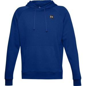 imageUnder Armour Mens Rival Fleece HoodieRoyal 400Onyx White