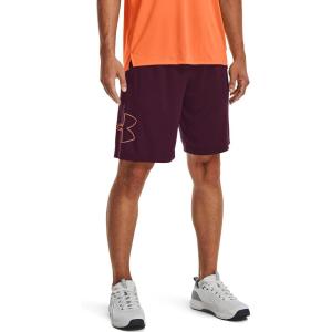 imageUnder Armour Mens Tech Graphic Shorts572 Purple Stone   Orange Blast