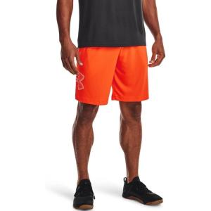 imageUnder Armour Mens Tech Graphic ShortsBlaze Orange 825White