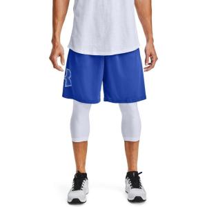 imageUnder Armour Mens Tech Graphic ShortsEmotion Blue 401Halo Gray