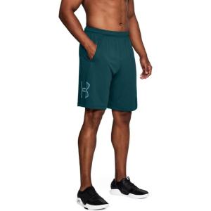 imageUnder Armour Mens Tech Graphic ShortsTourmaline Teal Tropical Tide